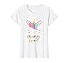 Womens Unicorn Squad Shirt, Unicorn T-Shirt Small White