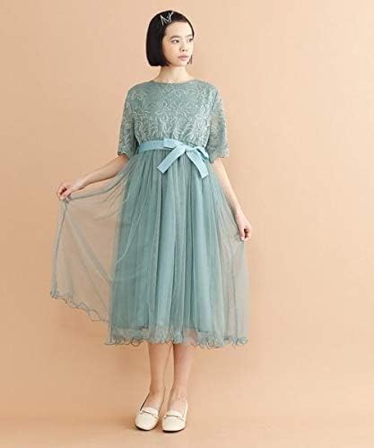 Amazon Co Jp Merlot Plusレース切り替えチュールドレス ワンピースメルローズ ホビー