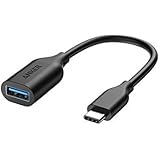 Anker USB-C to USB 3.1 Adapter, Converts USB-C Female into USB-A Female, Uses USB OTG Technology, Compatible with Samsung Galaxy Note 8, Galaxy S8 S8+, Google Pixel, Nexus 6P 5X, LG V20 G5 and more