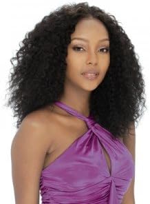 Sensual Collection Human Hair Jerry Curl Weaving 14" Color #1