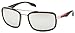 Prada Sport PS52PS Sunglasses-1BO/2B0 Rubber (Mirr Silver Lens)-57mm