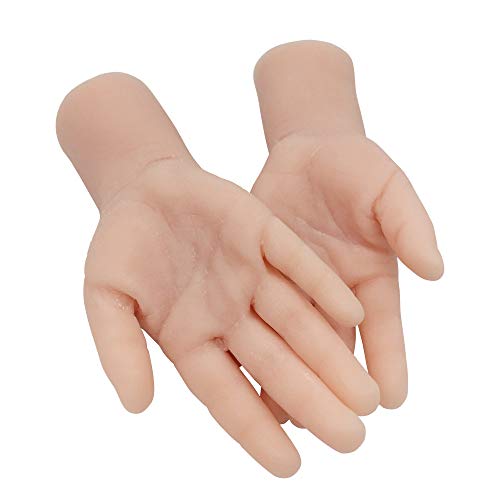 1 Pair Silicone Lifesize 3 Years Old Child Child Mannequin Hand Display Jewerly Display Art Sketch