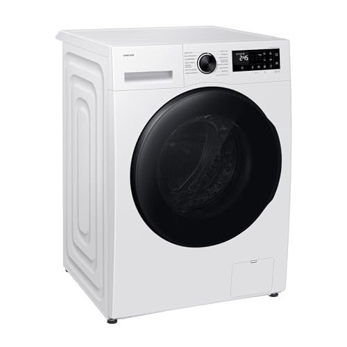 Samsung WD90HG5U34BEEG Waschtrockner, 9+6 kg, Waschmaschine und Trockner in einem Gerät, AI Ecobubble & SmartThings, Super Speed, Hygiene-Dampfprogramm, Mikropl