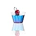 Party Essentials Party Supplies Plastic Disposable Cups/Tumblers For Drinks, Snacks, Fruits, 5-Ounce, Clear, 40-Count