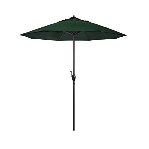 California Umbrella 7.5' Round Sunbrella Aluminum Outdoor Deck, Pool or Patio U…
