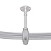 Globe Electric 5795501 Flexigon Track Light, 2X 42 Rails, Brushed Nickel