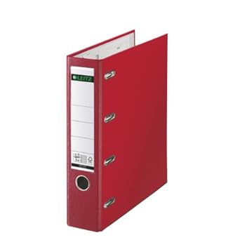 Leitz Doppelordner 1012-25 rot