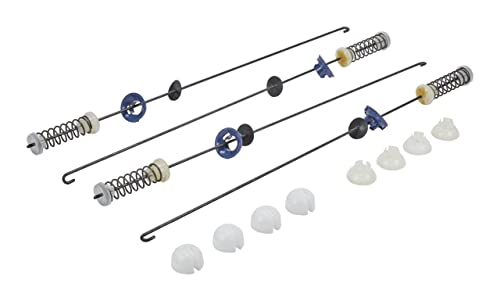 Whirlpool W10820048 Washing Machine Suspension Rod, Silver, Blue, Black, and White