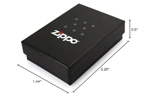 Zippo Lighter: Statue of Liberty and American Flag - Street Chrome 79227