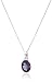Sterling Silver Necklace with Mystic Fire Topaz and White Topaz