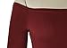 Women's Sexy Slim Fit Stretchy Off Shoulder Long Sleeve Blouse Tops Shirt Burgundy M