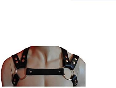 Parevaas Men's chest harness, Front snap button to adjust, 1511