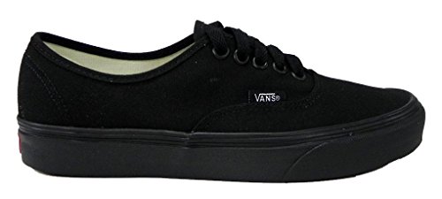 Vans Authentic Unisex Skate Shoes, BLACK/BLACK 14.5 B(M) US Women /  13 D(M) US Men
