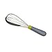 Joseph Joseph 10159 Whiskle 2-in-1 Integrated Bowl Scraper Whisk and Scrape, One Size, Gray/Green