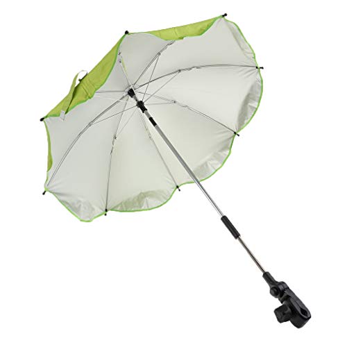 image for Prettyia Heavy Duty Beach Umbrella Clamp-on Sun Protection Parasol All