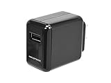Monoprice USB Wall Charger 2.1A International Charger - Retail Packaging - Black