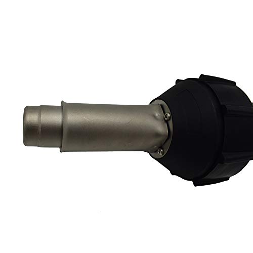 Professional 120V 1600W Intelligent Automatic Cooling Plastic Welder Hot Air Gun For TPO/PVC Single Ply Roofing, Tarpaulin and Banners Welding Heat Gun with 40mm Weld Tip and Silicone Seam Roller