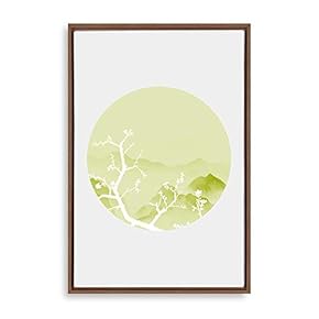 signwin Framed Canvas Wall Art Circular Pattern Canvas...