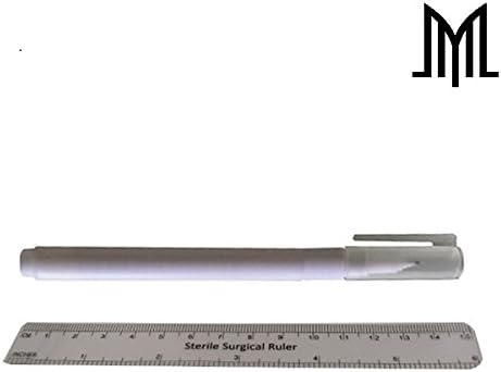 Microblading Marker / Ruler Set - Sterile Surgical Pack - Measuring Guide