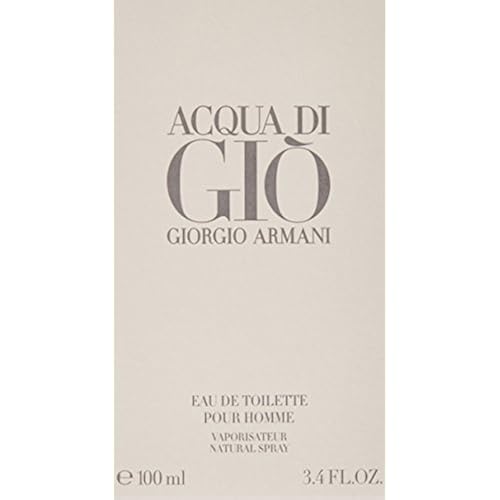 Acqua Di Gio By Giorgio Armani For Men. Eau De Toilette Spray 3.4 Ounces Beauty & Personal Care, Fragrance, Women's