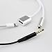 2 in 1 Headphone/Charging Adapter for iPhone X, iPhone 8, iPhone 8 Plus, iPhone 7 and iPhone 7 Plus Sout Lightning to 3.5mm Headphone Jack Adapter (Silver)