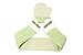 Premium Exfoliating Loofah Back Scrubber for Shower Men and Women with Luffa Pad by Bath of Eden