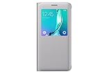 Samsung Galaxy S6 edge+ Case S-View Flip Cover Folio - Silver