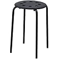 IKEA Marius Home, Study & Office Stool (45 cm, Black)