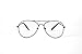 Gravity's Non-Prescription Premium Aviator Clear Lens Glasses - Black
