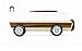 Candylab Toys - Pioneer Yucatan Wooden Car with Canoe - Modern Vintage Style - Solid Beech Wood