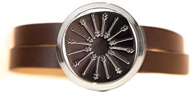 The Oil Collection Stainless Steel Diffuser Wrap Bracelet