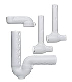 Truebro 82194 PVC Lav Guard2 103-EZ 1 P-Trap Cover, 2 Angle Valve and 1 Offset Cover for Undersink Protection System