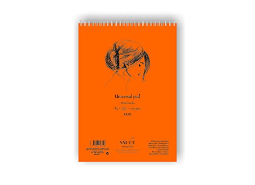 SMLT 3MIXB 30TS Authentic Line A3 Sketch Pad 200 Mixed Media Paper 30 Sheets