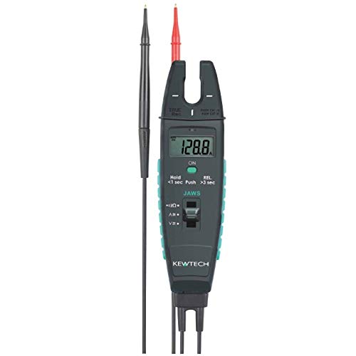 KEWTECH Jaws 2 Pole Tester with Open JAW Current and Voltage Tester