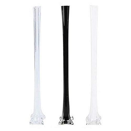 Amazon Com Lacrafts 20 Glass Eiffel Tower Vases 12 Pack