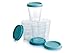 TUPPERWARE TUPPER MINIS SET OF FOUR 2-oz./60 mL capacity