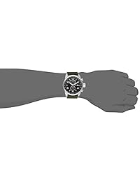 Invicta 19409syb Aviator Reloj de acero inoxidable con correa de nailon)