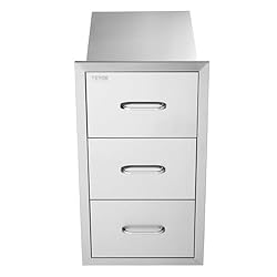 VEVOR Outdoor Kitchen Drawers 16" W x 28.5" H x