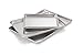 Artisan Professional Classic Aluminum Baking Sheet Pan Set with Quarter, Half, and 2/3-Size Sheets