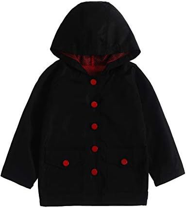 YNIQ Boys' Lightweight Raincoats for Children Kids