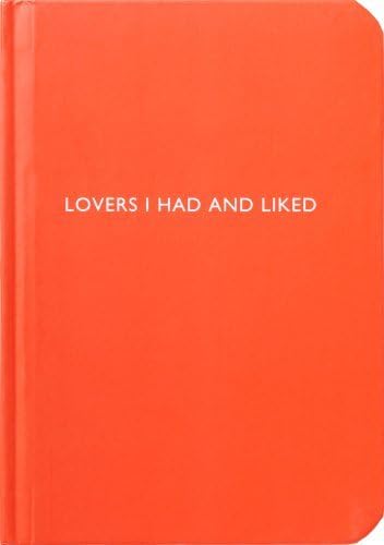 Archie Grand Lovers I Had and Liked Blank Notebook, Red (AG-P013) by Archie Grand