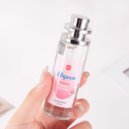 LBOYLOVE® Long Lasting Baby Powder Fragrances, Fresh and Light Scent Baby Tower Perfume, Long-lasting Moisture & Fragrance - Gift for Women Gentle Baby Powder & Floral Notes 35ml