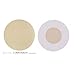 Hiramex Nipple Breast Covers, Disposable Breast Pasties Adhesive Bra Nippleless Cover (Beige 20 Pairs Round)
