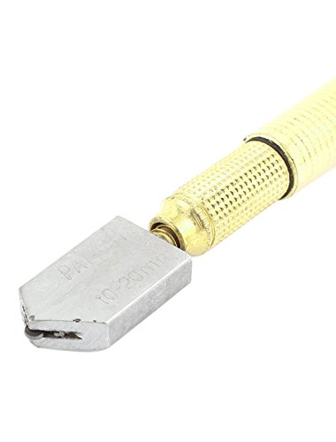 uxcell Oil Feed Lubricated Tile Diamond Glass Cutter 10-20mm Cutting 3pcs