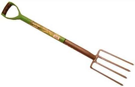 Full Set Of 5 Garden Tools - Digging Spade, Fork, Border Spade, Dutch Hoe, Adjustable Rake-911420