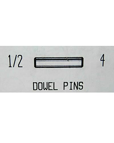 Stainless Steel Dowel Pins - 1/2" Wide x 4" Long Stainless Steel Dowel Pin Rod