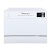 Magic Chef Energy Star 6-Place Setting MCSCD6W5 6 Plate Countertop Dishwasher, White
