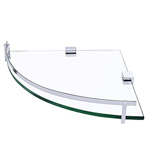 Updated Vdomus Tempered Glass Bath Corner Shelf Bathroom Shower