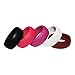 Womens Silicone Wedding Ring 5 Pack — for Active Lifestyles, Gym & Outdoor Enthusiasts, Medical, Military Personnel, Mechanics & More — Safe, Hypoallergenic, Ring for Women, Won’t Pinch Skin! 6