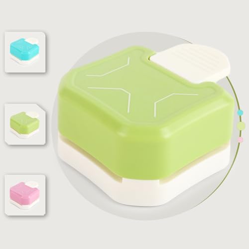 HAKACC 3 Stück Eckenabrunder Stanzer, Eckstanzer für Papier Papierstanzer Eckenstanzer Fotos Eckenrunder für DIY Projekte Kartenherstellung Karton Scrapbooking